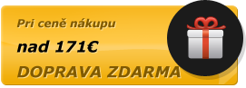 Doprava pri cene nad 171€ zdarma. Doprava pri cene nad 171€ zdarma.
