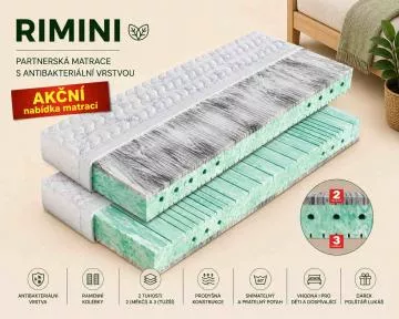 Partnersk� matrac Rimini