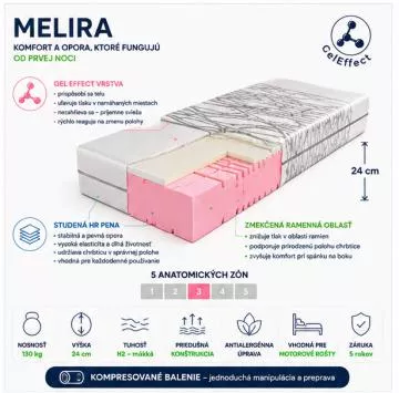 Matrac Melira Soft 24