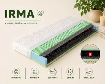Pružinový matrac Irma