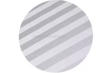 Atlasové obliečky Grádl šedý prúžok 2,5 cm