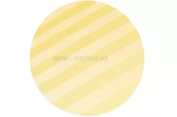 Atlasové obliečky Grádl žltý prúžok 2,5 cm