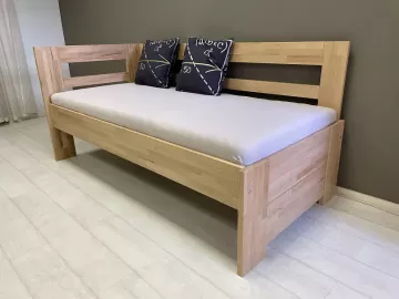 Dreven poste Hanny 200x90 cm, buk