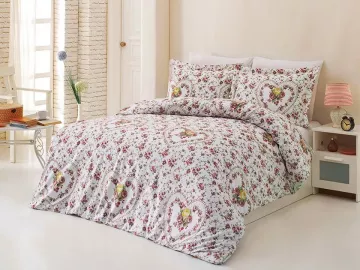 Bavlnen� oblie�ky Srdce ru�e