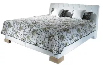 Čalúnená posteľ Cassa, v látke č.202, denná deka č.10A