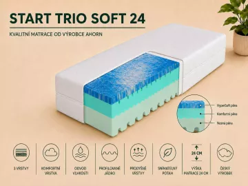matrac �tart Trio Soft 24