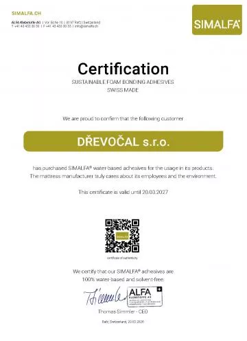 Certifik�cia matraca Lima