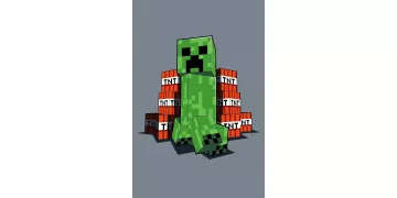 Fleecová deka Minecraft TNT