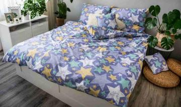 Zábavné bavlnené obliečky Stars