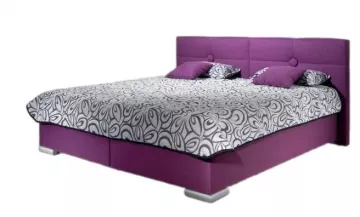 Čalúnená posteľ Facile, v látke č.50, denná deka č.102