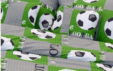 Bavlnené obliečky Futbal