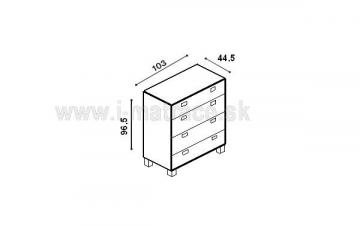 Komoda K4 Z