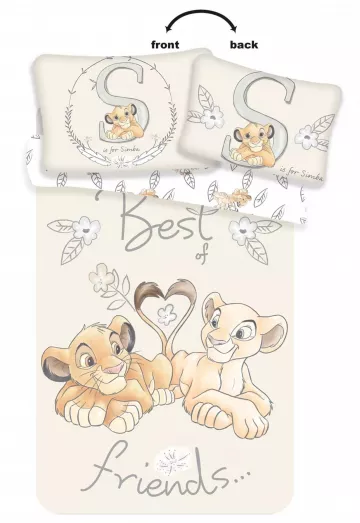 obliečky Leví Kráľ Best Friends baby