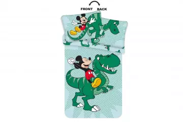 detsk bavlnen oblieky Mickey Dino baby