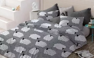 Bavlnené obliečky Ovečky