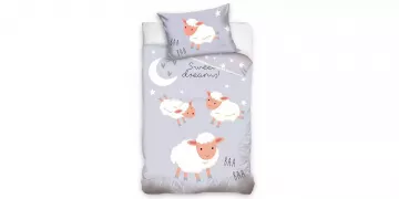 Bavlnené obliečky do detskej postieľky Ovečky Sweet Dreams