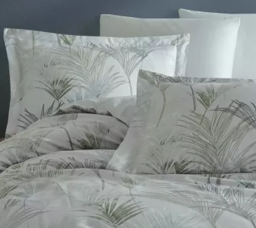 Luxusné saténové obliečky Tropická oáza