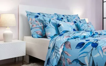 Oblie�ky Milaya modr� - hrejiv� flanel