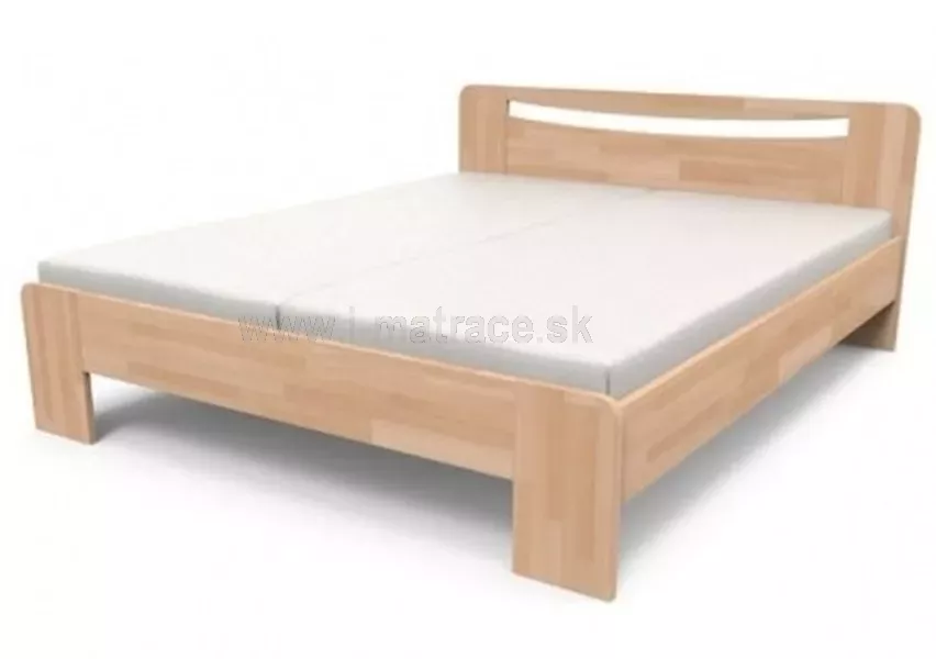 Komfortná masívna posteľ Sofia