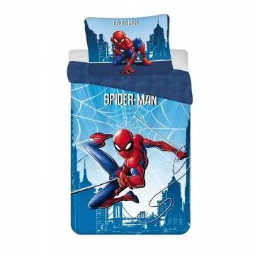 Bavlnené obliečky Spiderman Blue 4