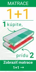 Partnersk� matrace 1  1 zdarma, 2026