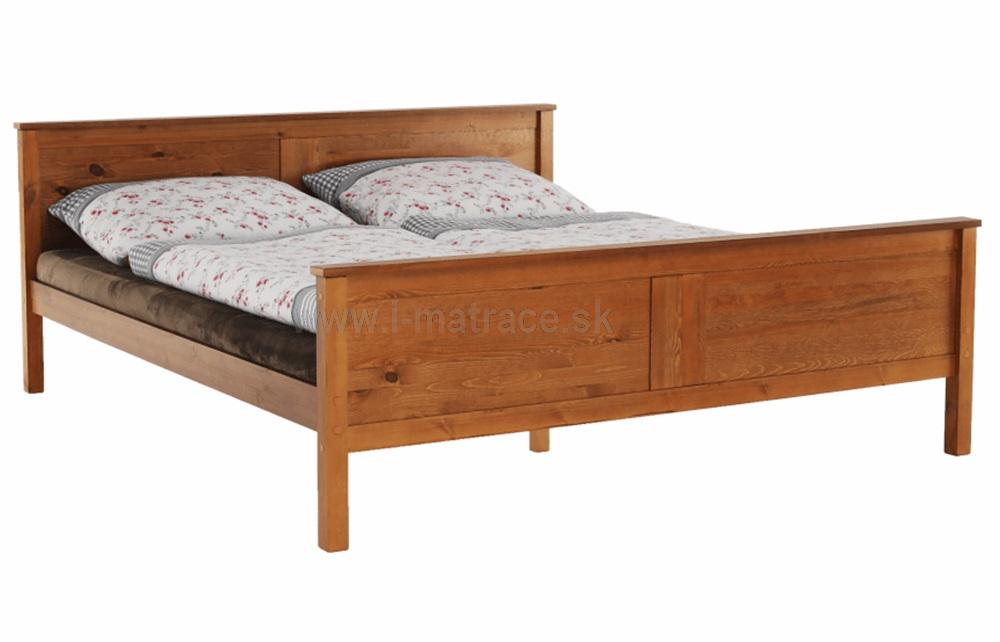 Drevená posteľ Provo dub