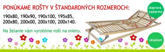 Roty ve tandartnch i atypickch rozmeroch. Vyrobme vm rot na mieru.