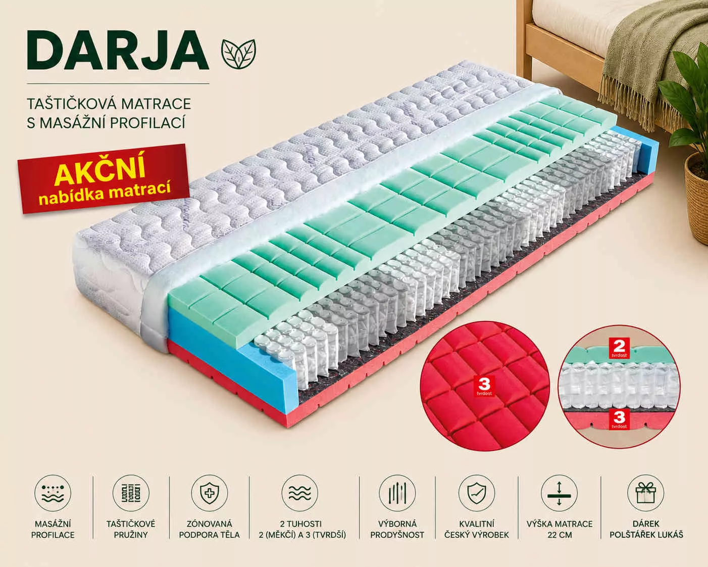 matrac Darja matrace Darja