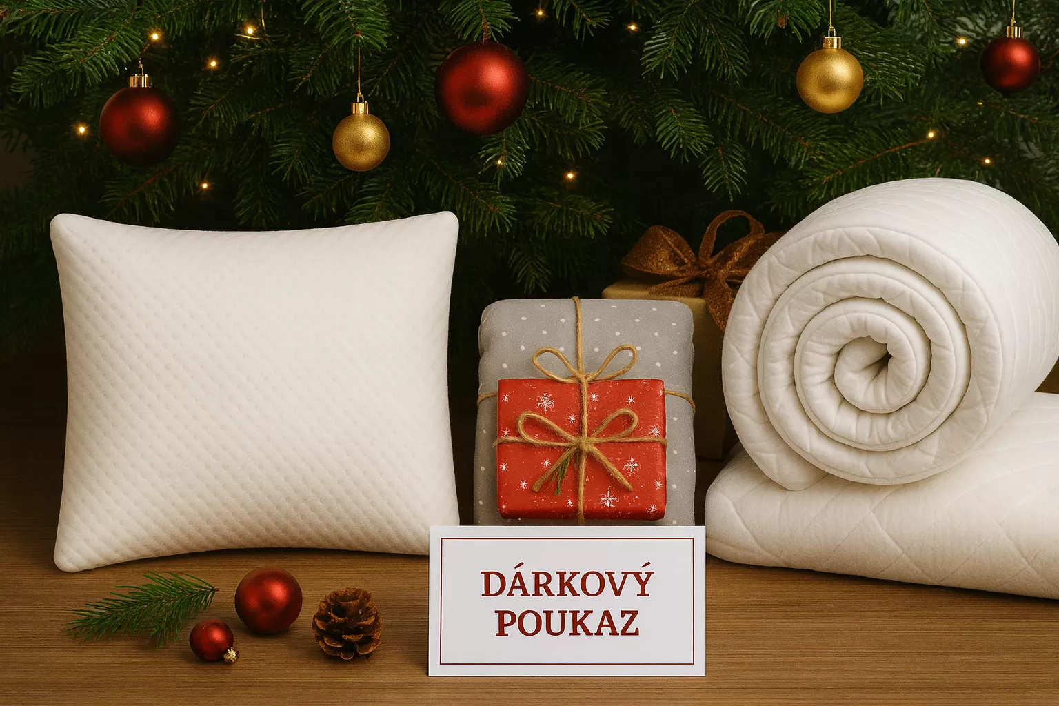 Čo darovať na Vianoce? Vybrali sme pohodlné darčeky pre pokojný spánok