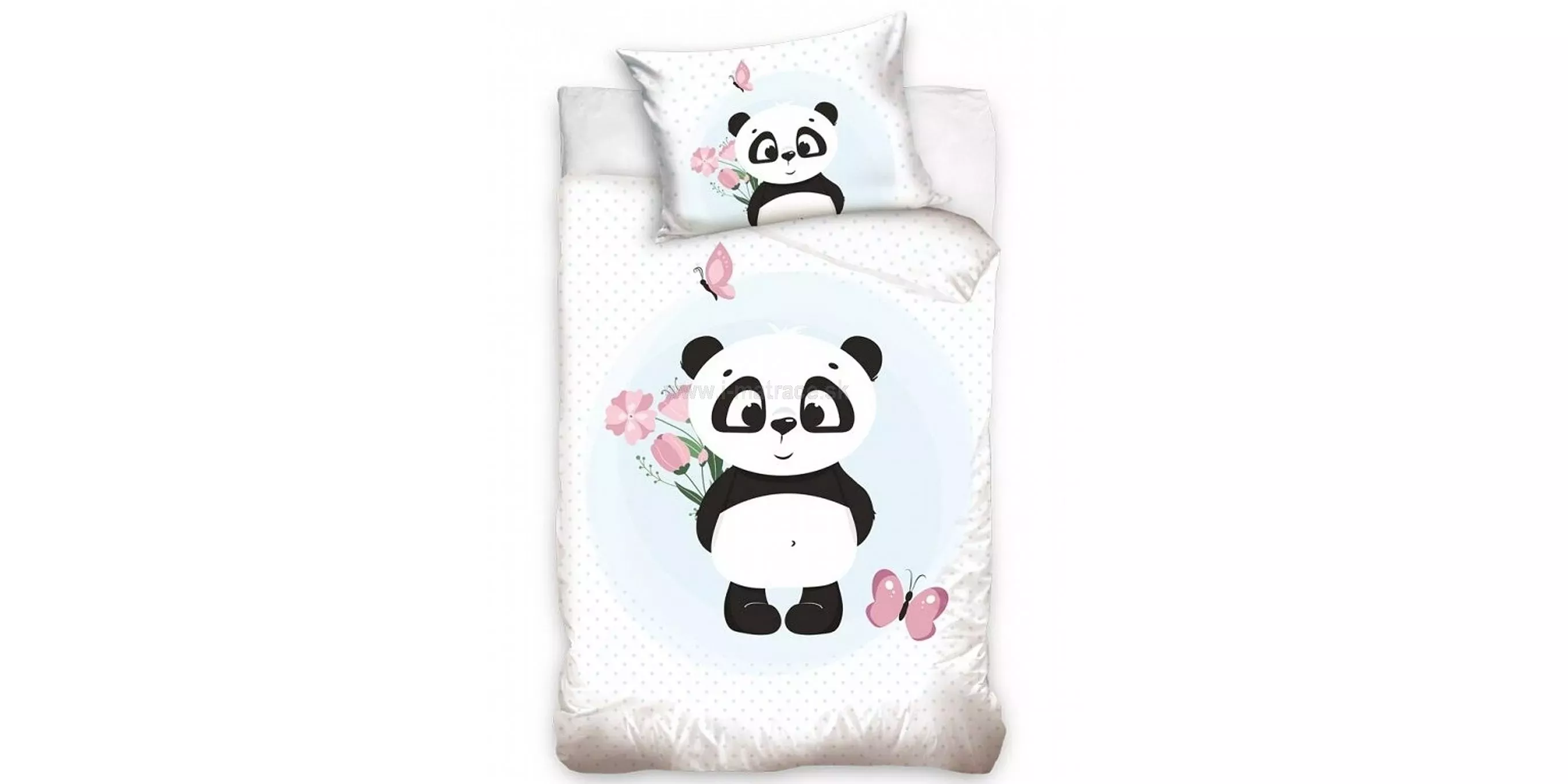 Bavlnené obliečky Roztomilá Panda